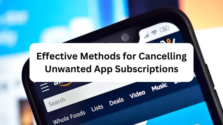 Cancelling Unwanted App Subscriptions