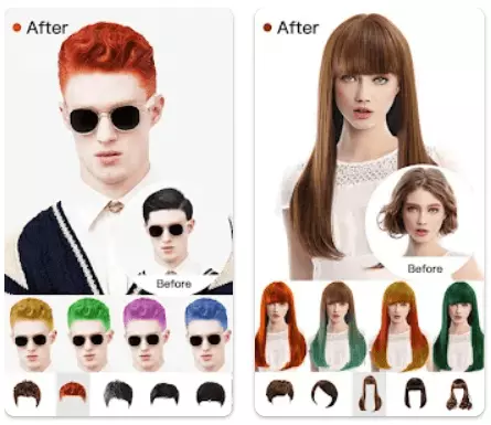 Hair Salon Hairstyles try on