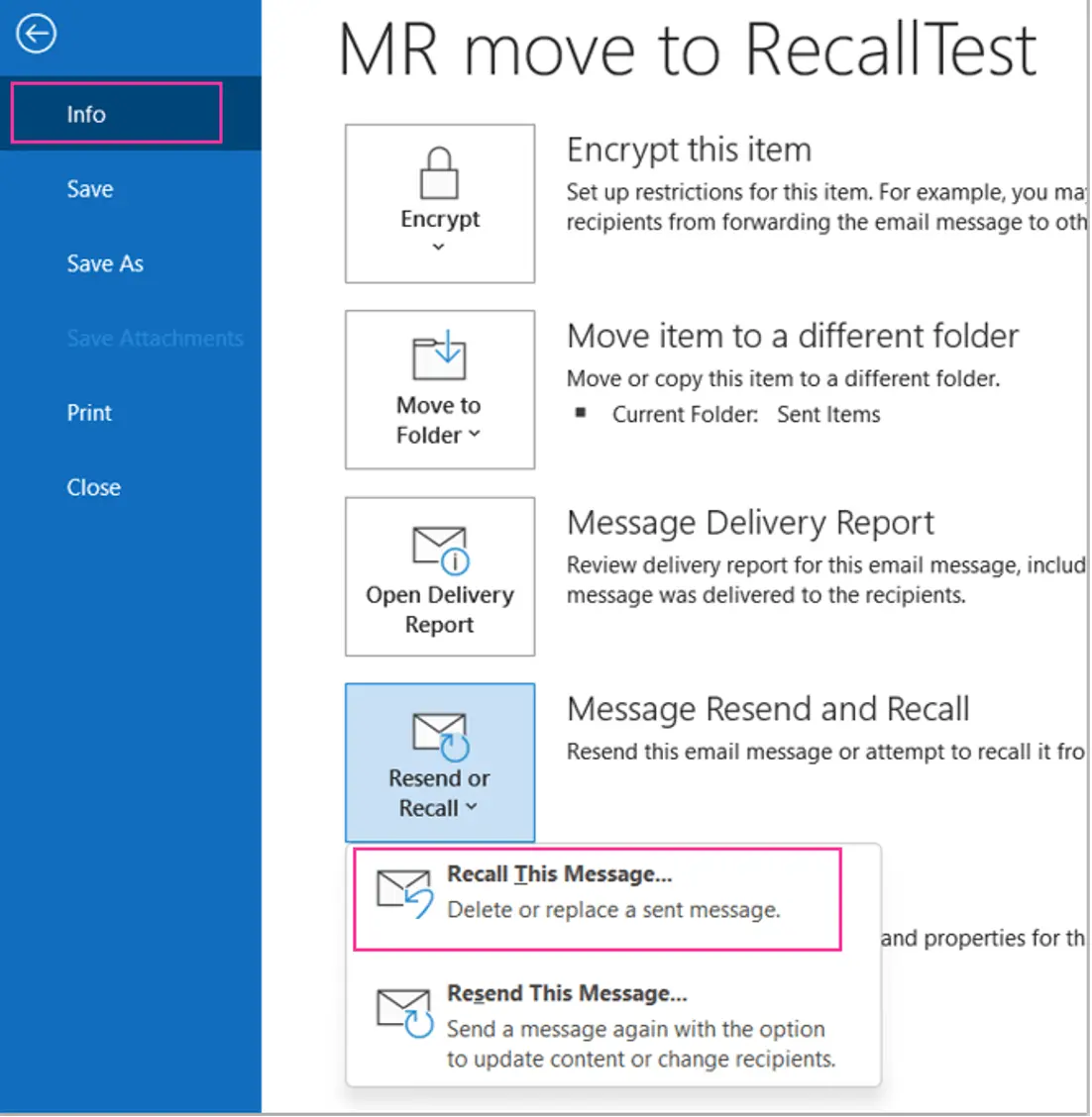 Ensuring Success In Recalling Emails
