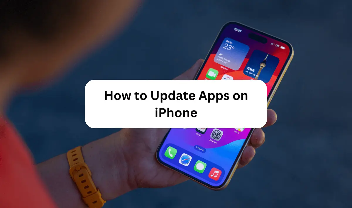 Update Apps On Iphone