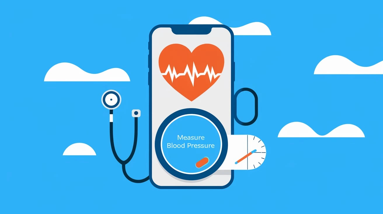 Using a Blood Pressure App for iPhone